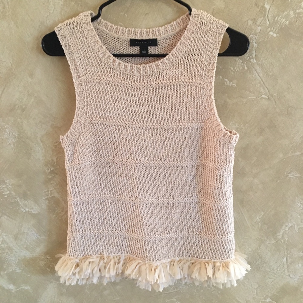 Ann Taylor Sweater Tank Top